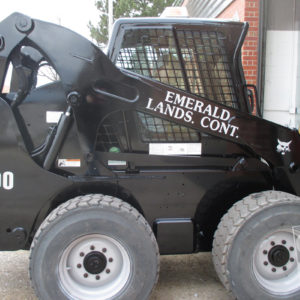 end loader graphics for commercial landscape company