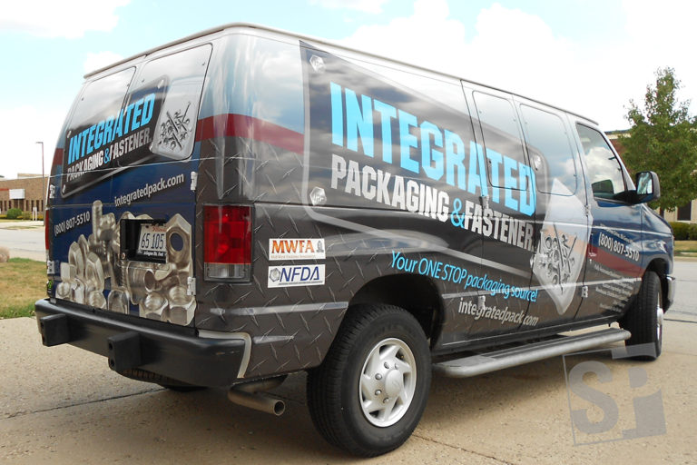 full wrap on a ford e-250 van