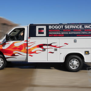 knaphide kuv body chevy express with digitally printed graphics and flames